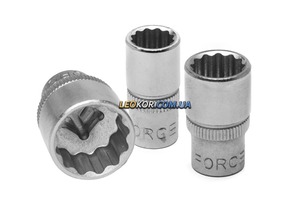 Головка торцевая 1/4" 11мм 12-гранная 52911 FORCE